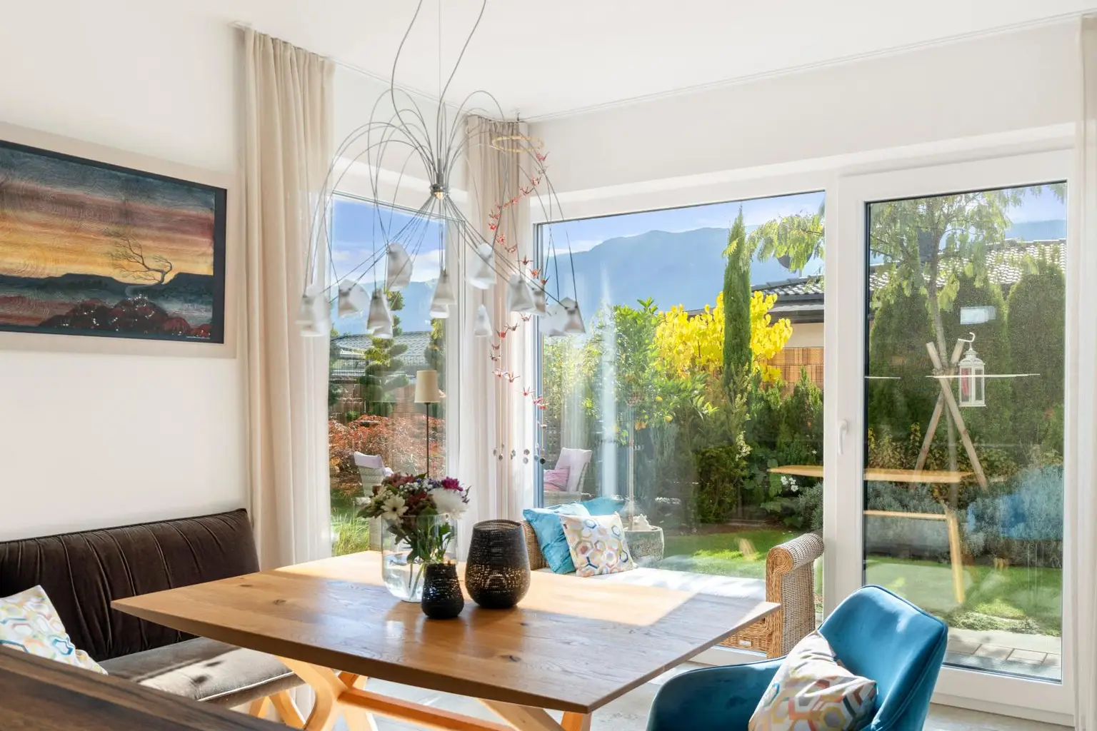 Exklusive Maisonette mit Gartenrefugium und Penthouse Panoramaterrasse - Minuten vom Millstätter See – Ihr Ort der Ruhe, Kraft und Lebensfreude