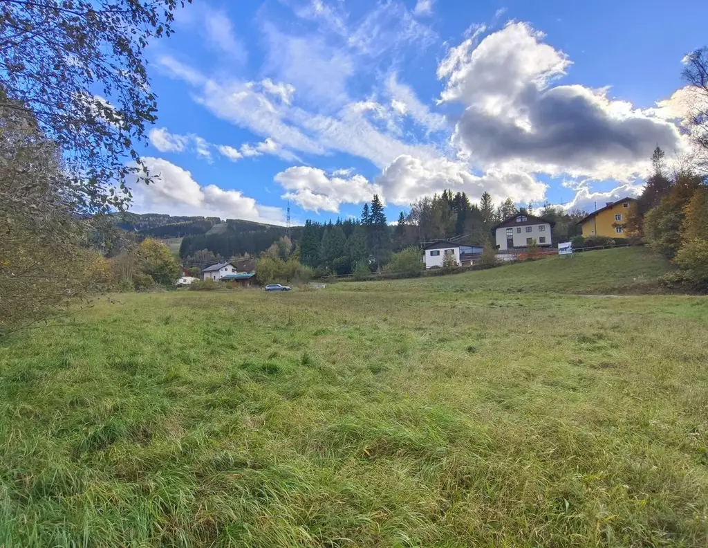 Einmaliges Grundstück in Top-Lage am Semmering - Nur wenige Schritte zum Skilift!