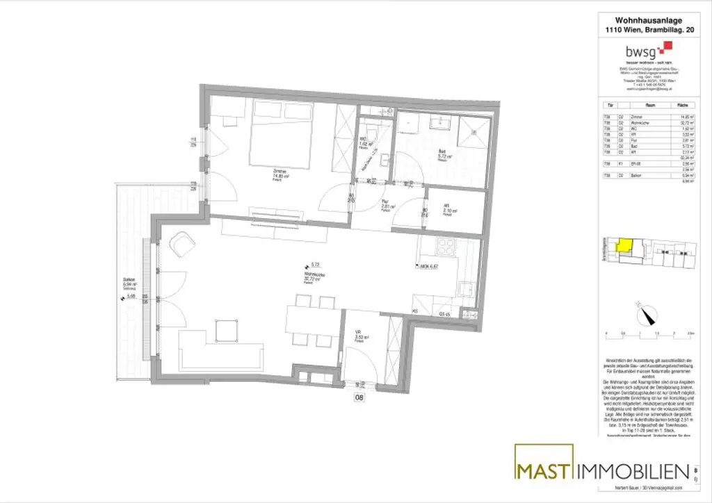Provisionsfreie 2-Zimmer Wohnung in U3 Nähe!