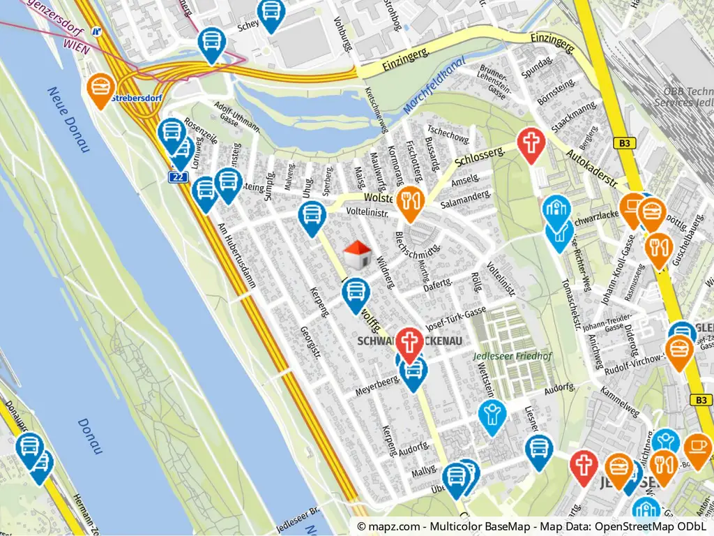Geolyzer Kartenausschnitt
