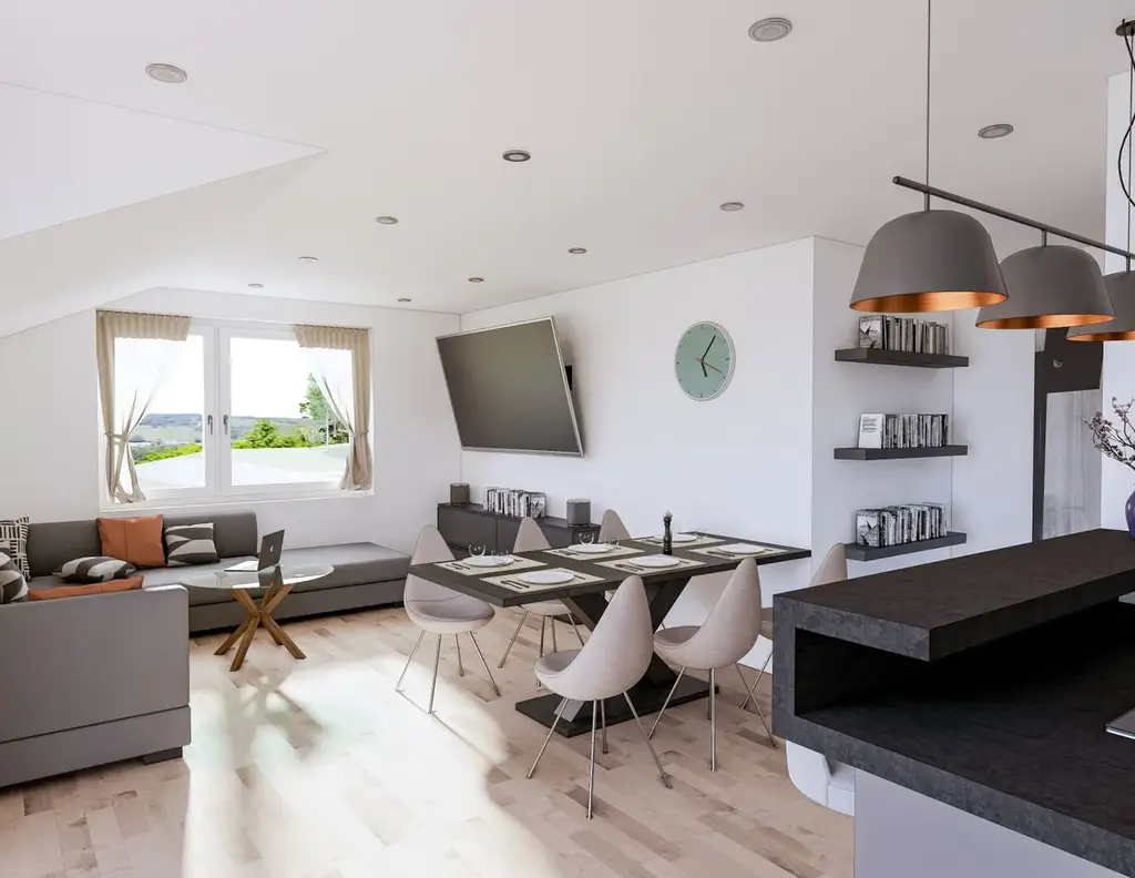 TOP 3 - Erstbezug: geräumige Terrassenwohnung mit Grünblick in Wallern an der Trattnach (Breitwiesen)!