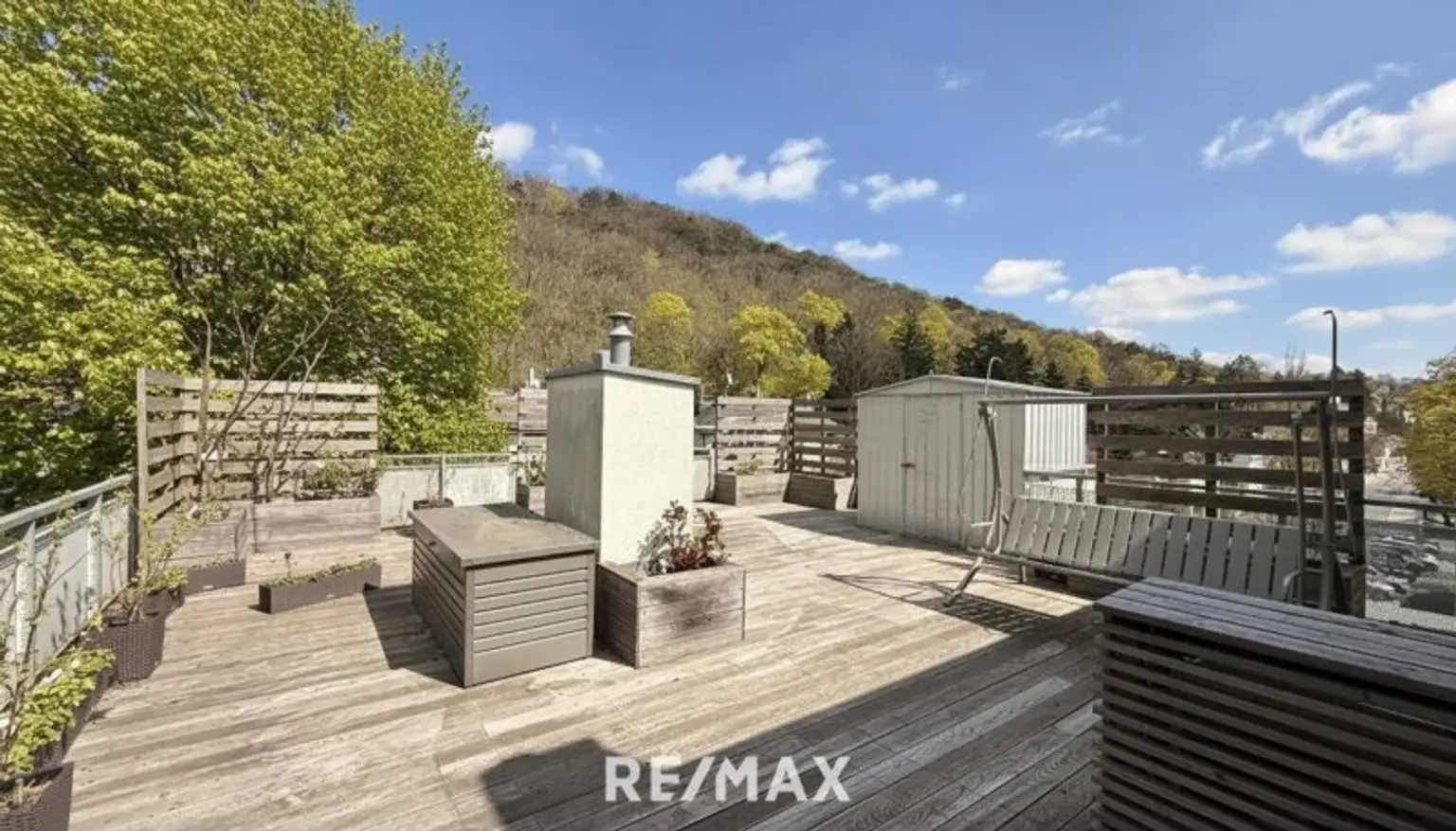 Terrasse 1. DG Ausrichtung Norden