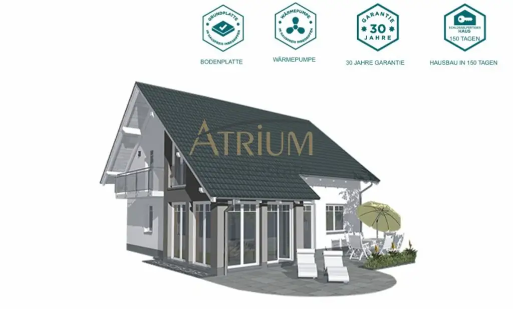 Wohnen wie im Paradies - Luxuriöse Einfamilienhäuser in der Thermen Region Bad Waltersdorf.