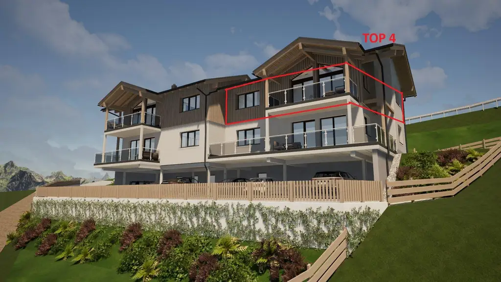 Einmalige Aussicht: Exklusive Neubauwohnung in Aussichtslage!