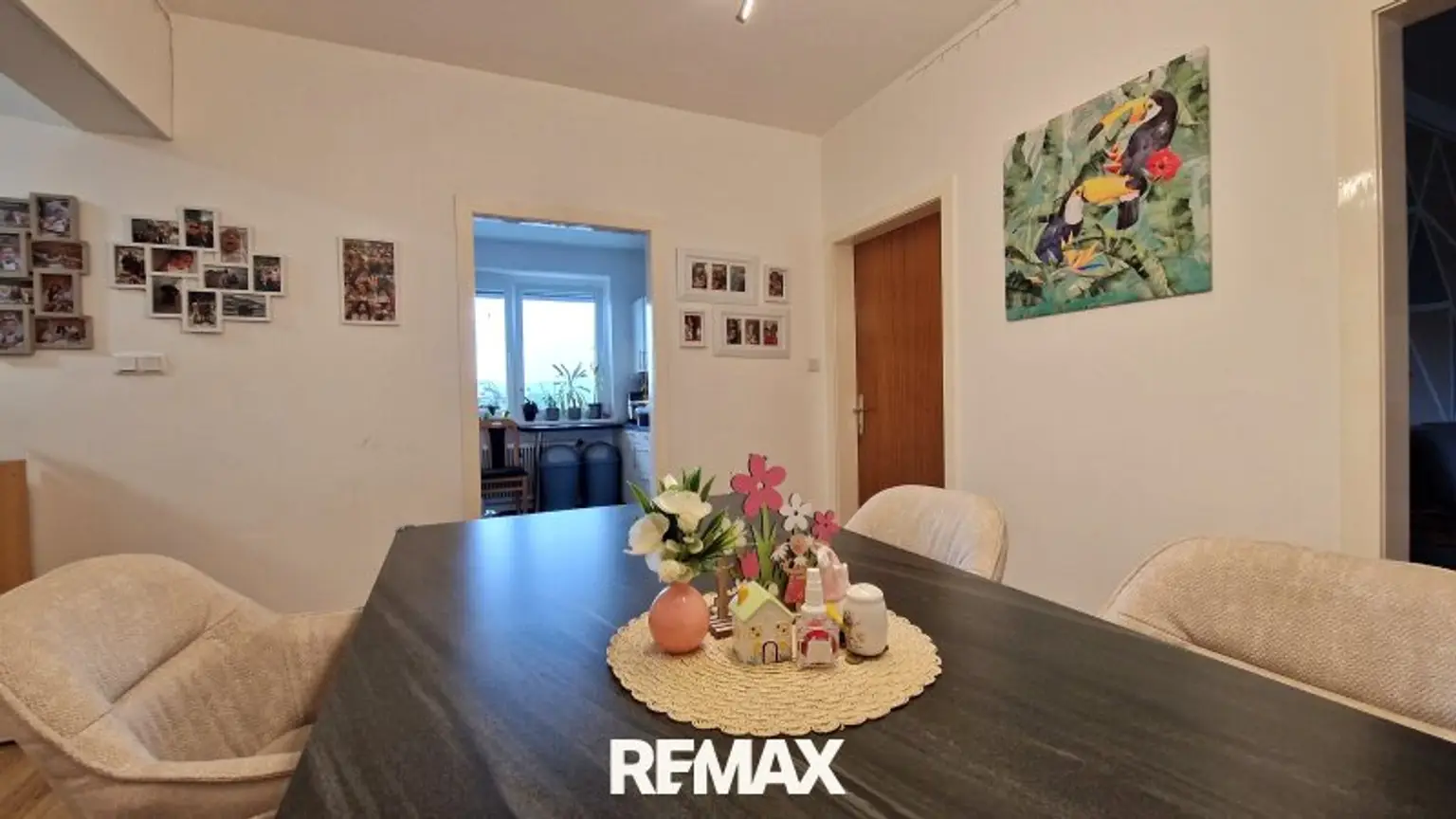 Esszimmer Blick Küche