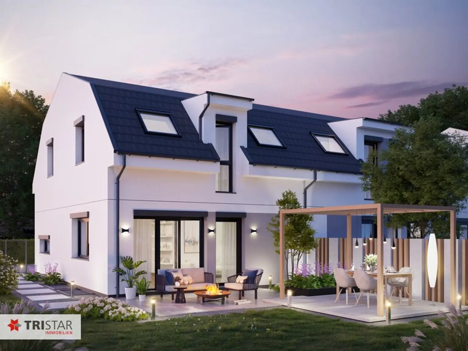 Modernes Reihenhaus in Groß-Enzersdorf: Erstbezug mit Garten und 2 Stellplätzen!