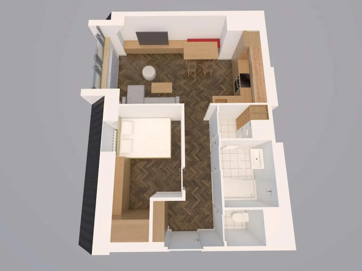 Top sanierte Dachgeschosswohnung in 1180 Wien – ideal für Singles & Paare