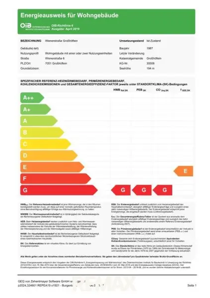 Energieausweis