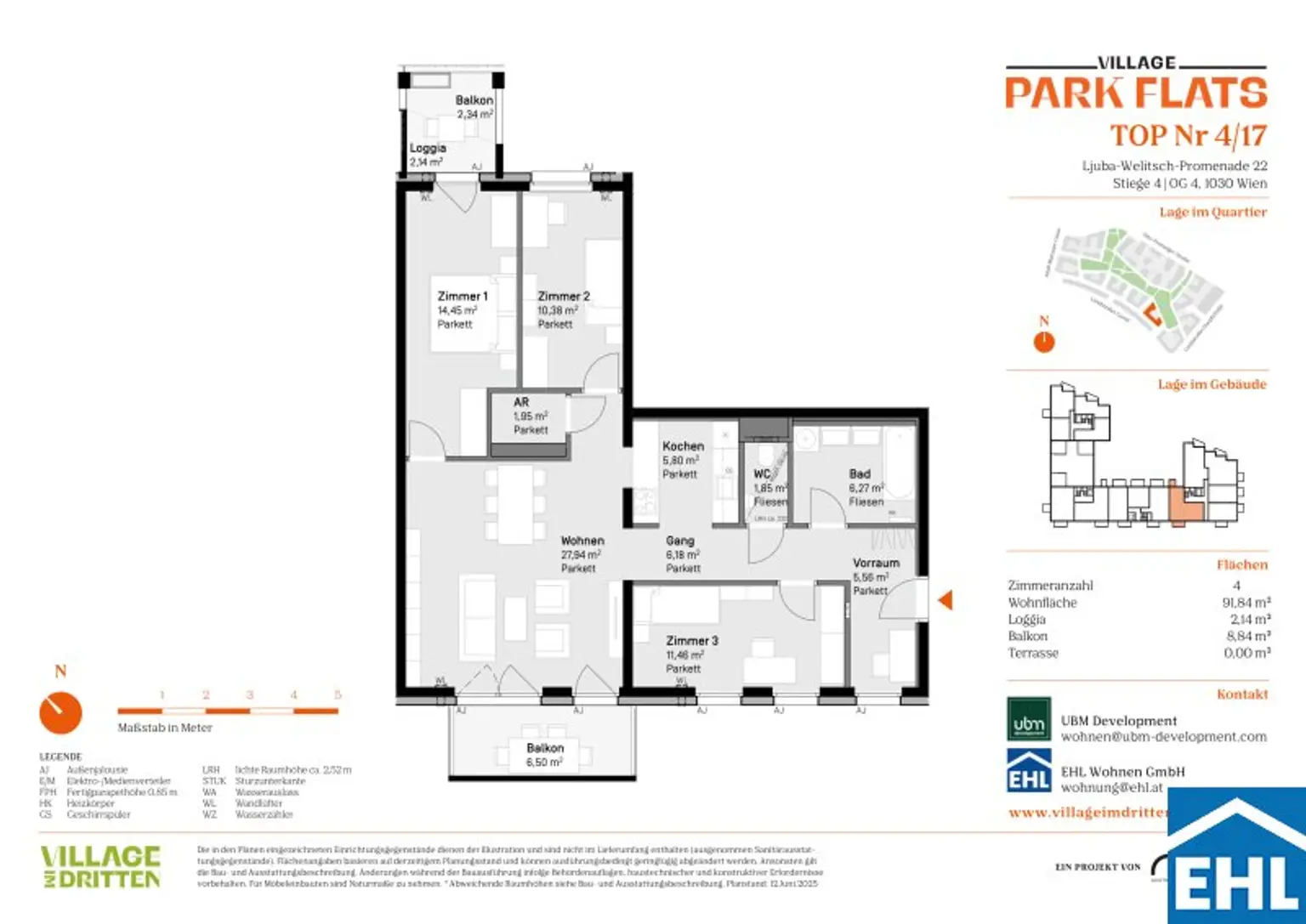 Attraktives Investment im 3. Bezirk: PARK FLATS für Anleger