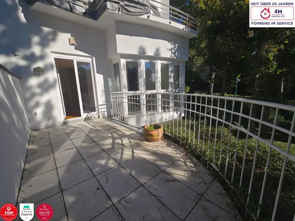 Exklusive Garten-Maisonettewohnung mit  2 Terrassen  und Garage am Küniglberg 🏡
