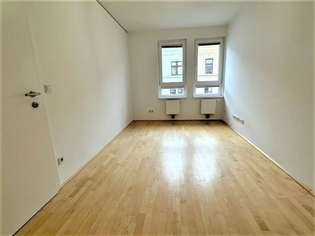 HÖRLGASSE, SCHLICKPLATZ, 45 m2 Neubau, Wohn-Esszimmer mit Kochnische, Schlafzimmer, Duschbad, 6. Liftstock