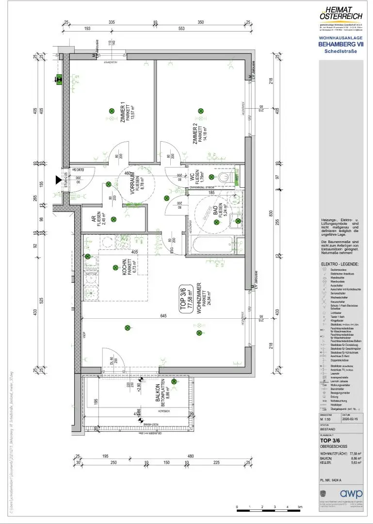 Charmante 3-Zimmer-Wohnung mit Balkon