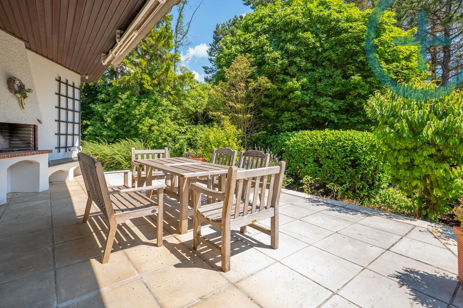 Terrasse Gartenseite