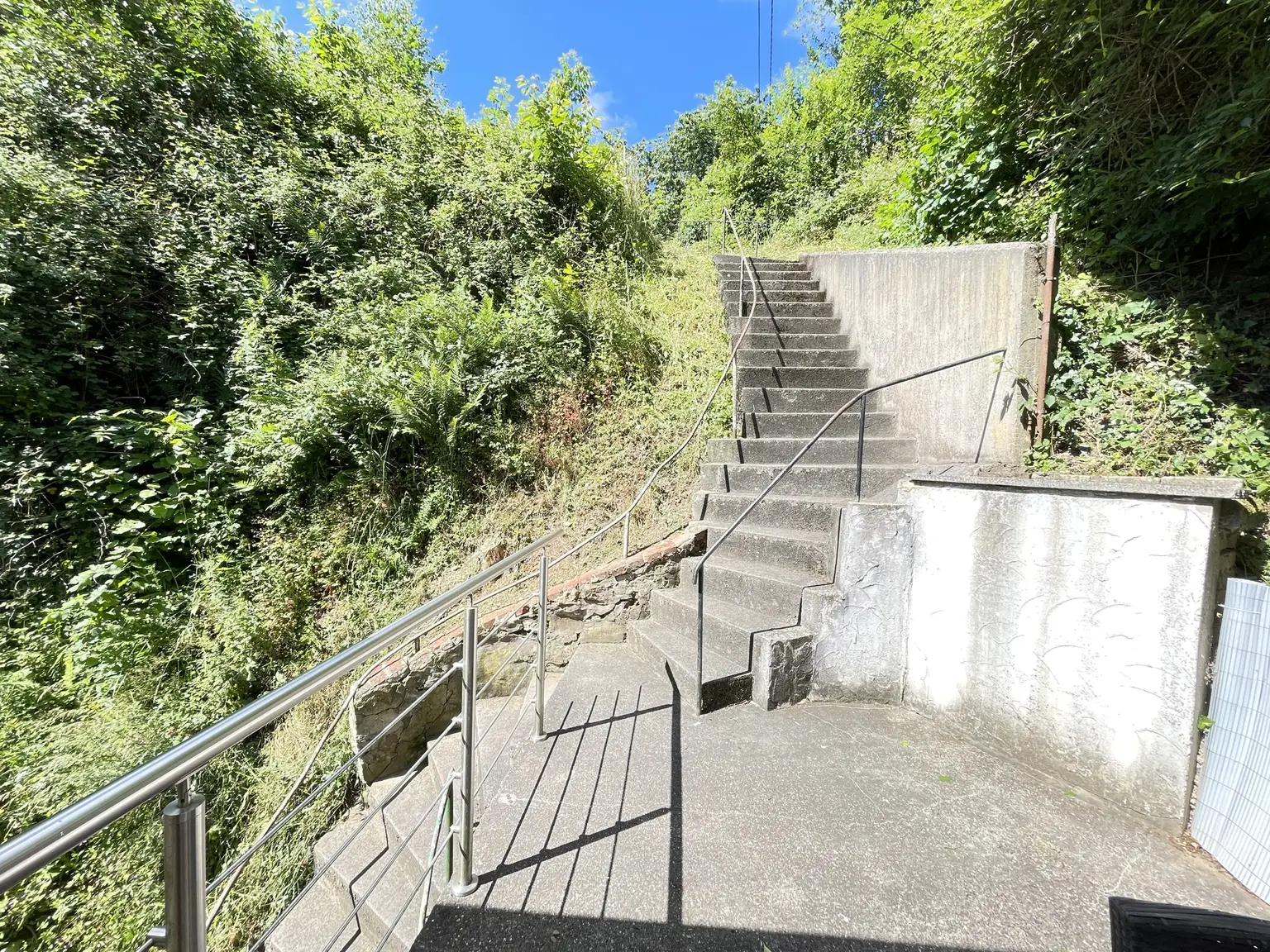 Treppe ins Garten