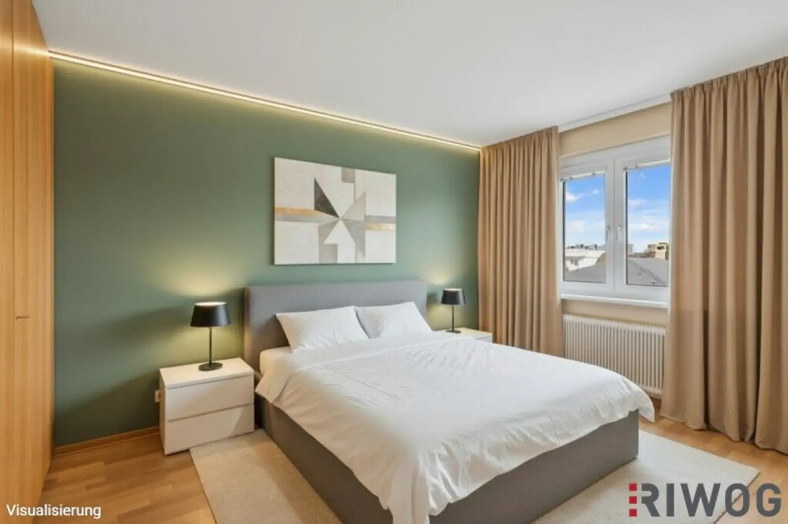 4 Zimmer - Loggia - Stellplatz - Top Infrastruktur- Ruhelage nahe dem Maurer Berg