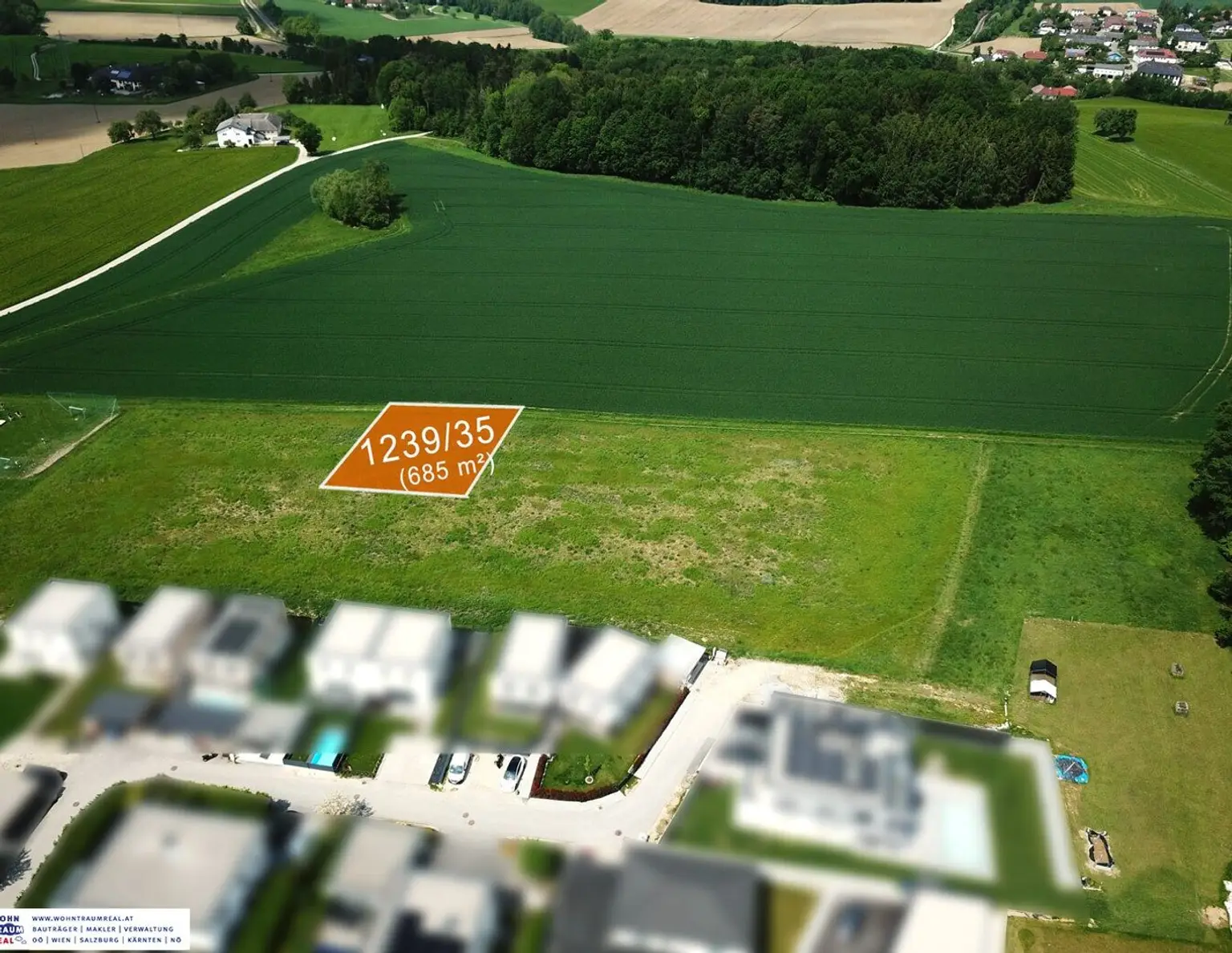 Baugrundstücke in Katsdorf / Ruhstetten - sonnige Lage, ideal für 1-3 Wohneinheiten je Parzelle