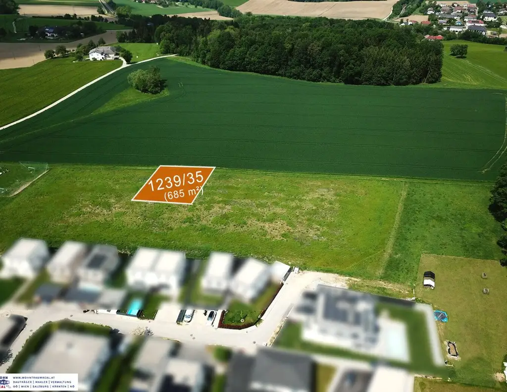 Baugrundstücke in Katsdorf / Ruhstetten - sonnige Lage, ideal für 1-3 Wohneinheiten je Parzelle