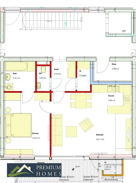 Top 8_K1_Kundl_Grundriss