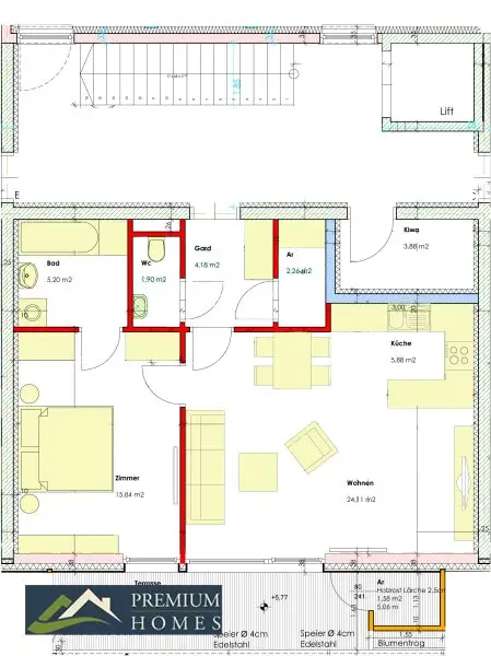 Top 8_K1_Kundl_Grundriss