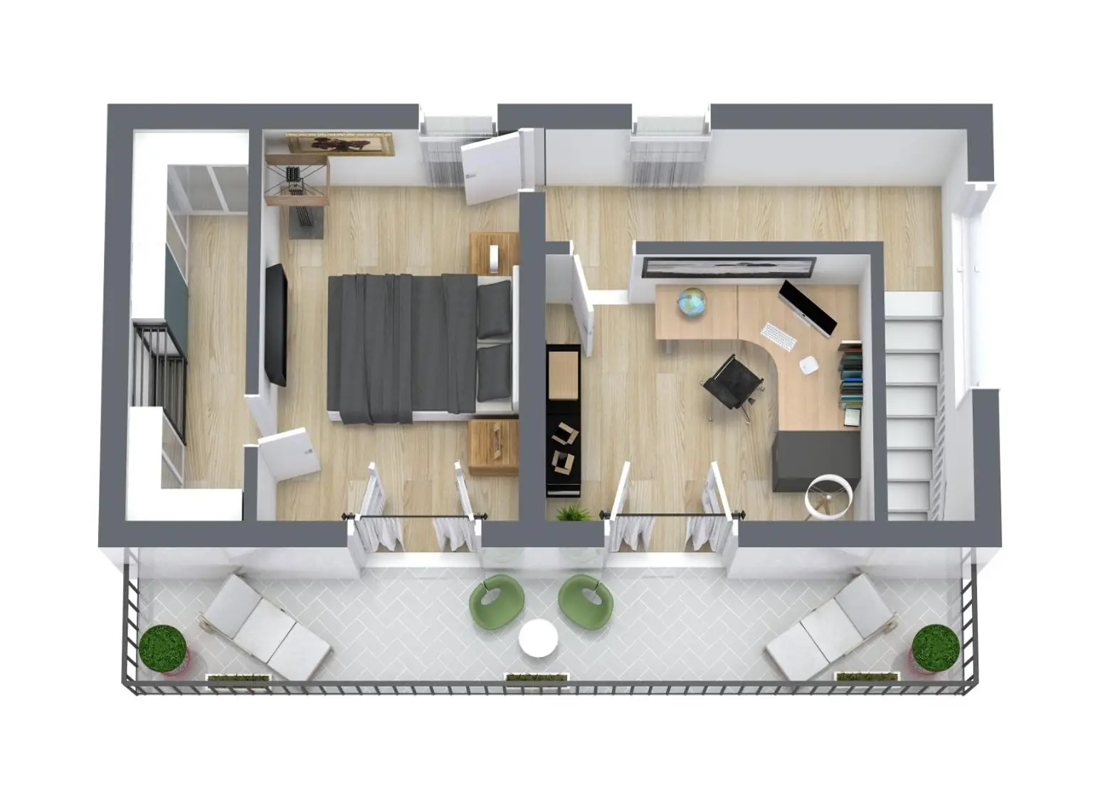 Plan 3D OG