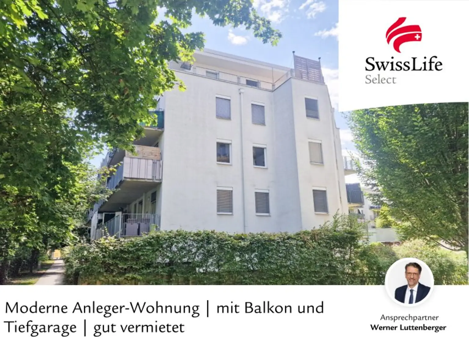 Moderne Anleger-Wohnung | mit Balkon und Tiefgarage | gut vermietet