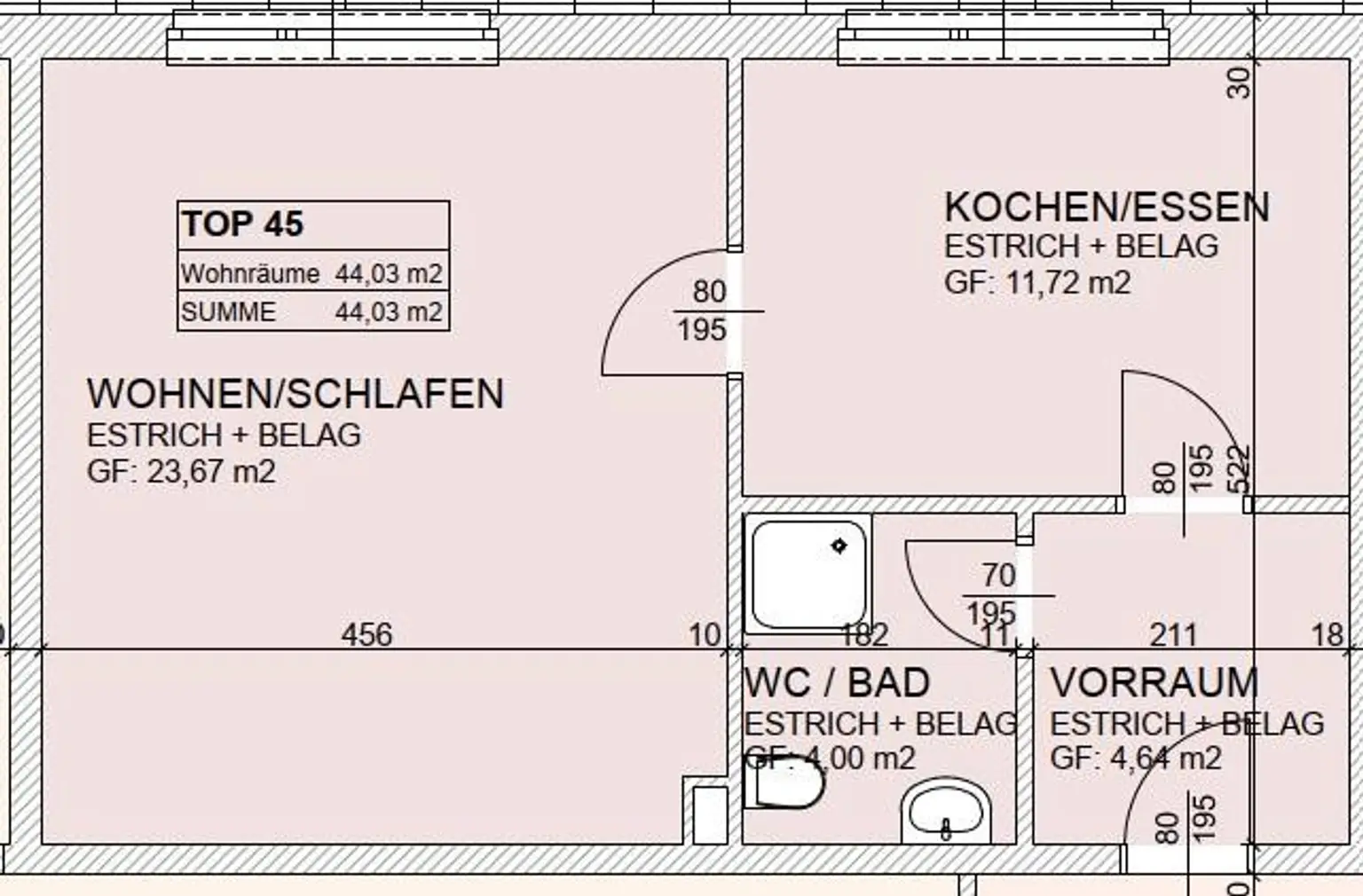 Grundrissplan