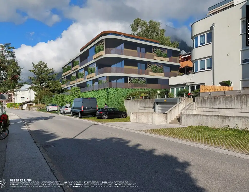 Baugrundstück Jenbach, Sonnenlage - mit genehmigtem Bauprojekt.