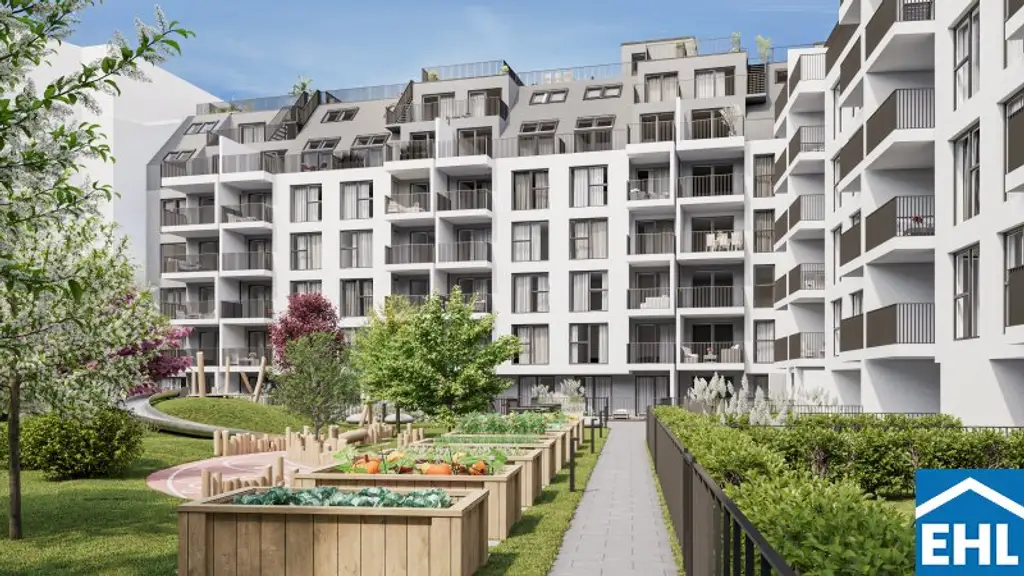 Grand Garden: Modernes Wohnen nahe Wilhelminenberg