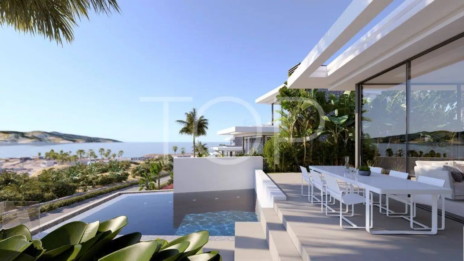 Villa de lujo con jardín privado y piscina en el exclusivo Abama Golf Resort