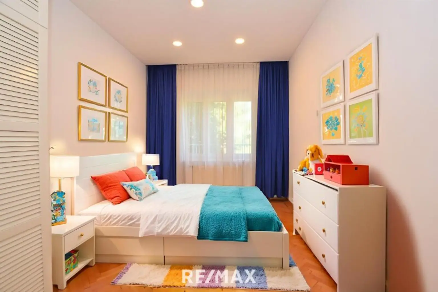 Kinderzimmer (virtuell eingerichtet)