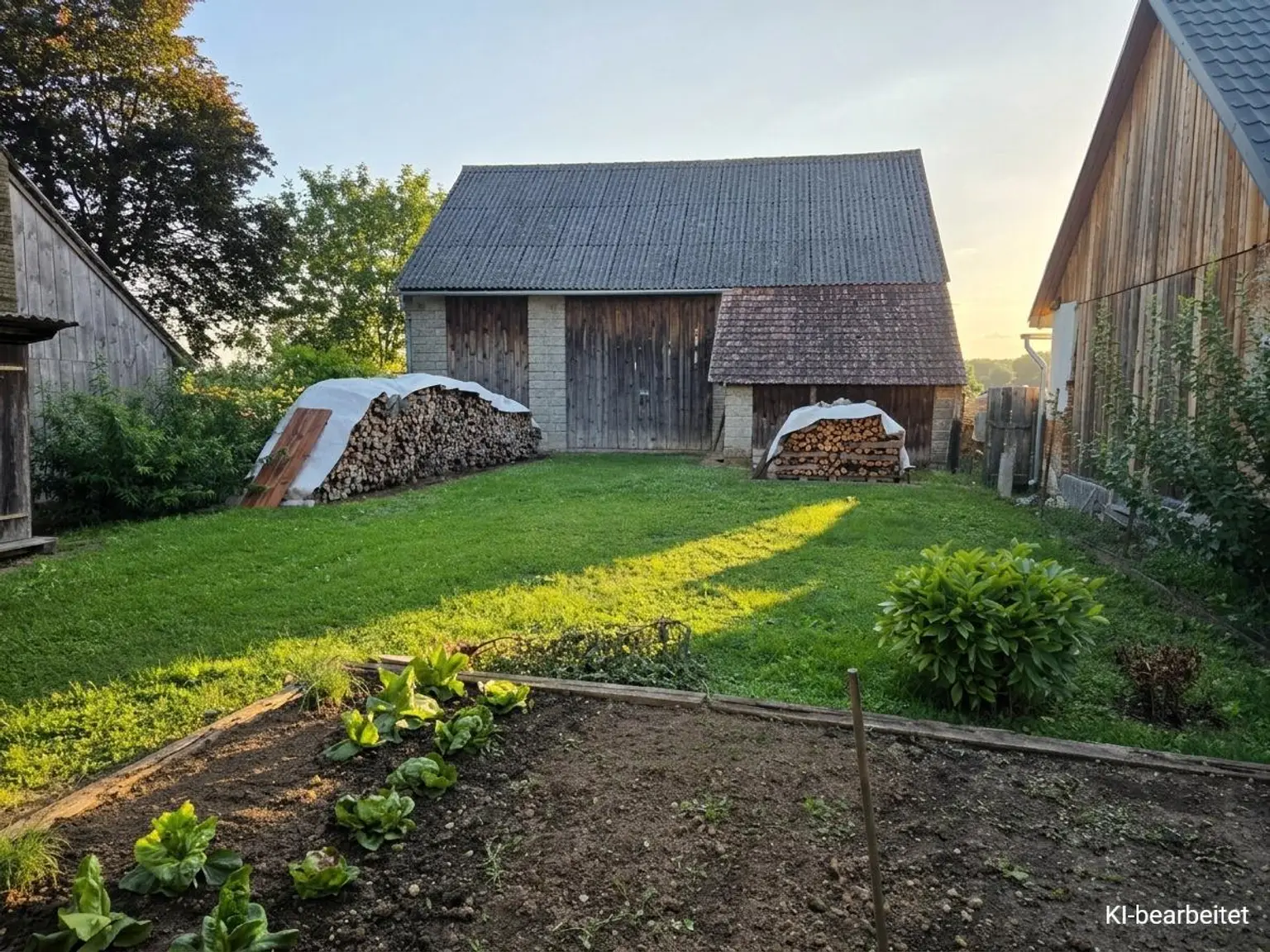 Garten mit Stadel