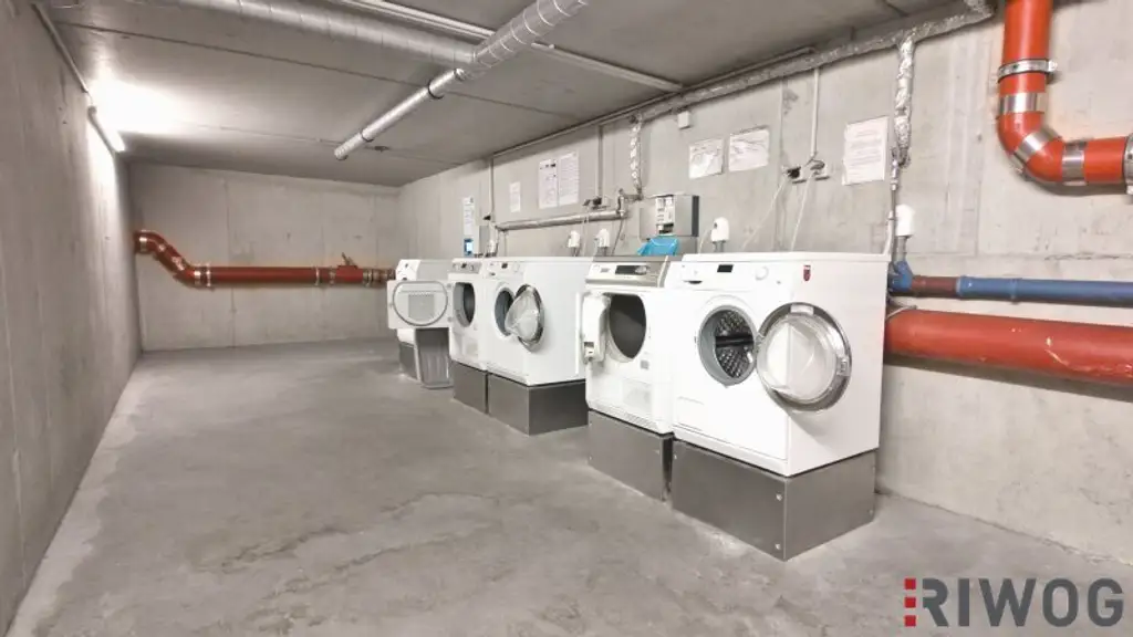 Helle Neubauwohnung mit Parkblick in U-Bahnnähe bei Donauinsel | Vermietung im freien Mietzins möglich | Tiefgaragenplatz und Einbauküche vorhanden