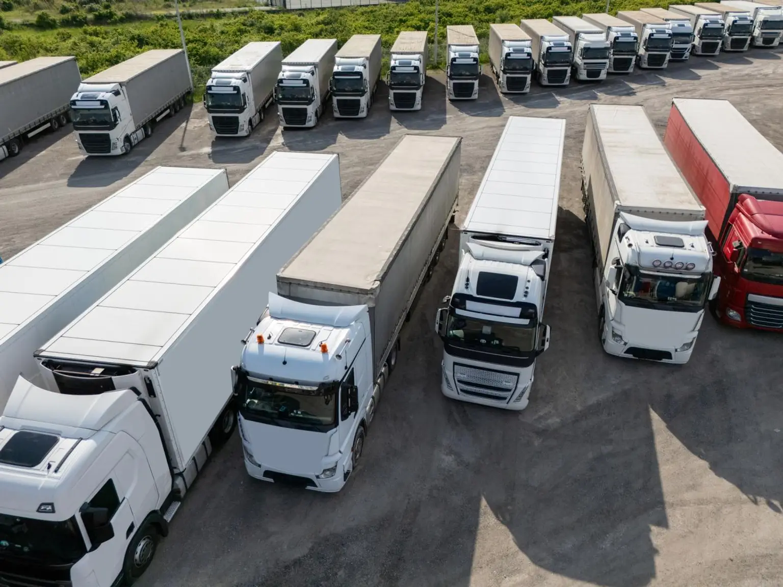 LKW Stellplätze