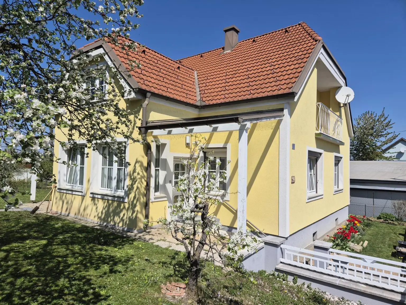 Ansicht Richtung Straße
