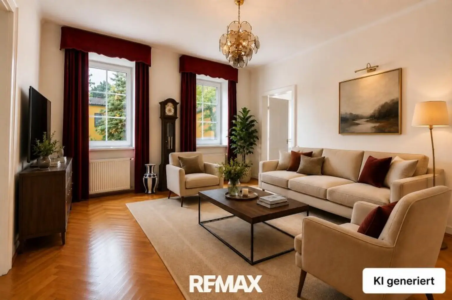 EG Zimmer 2, Einrichtungsvorschlag