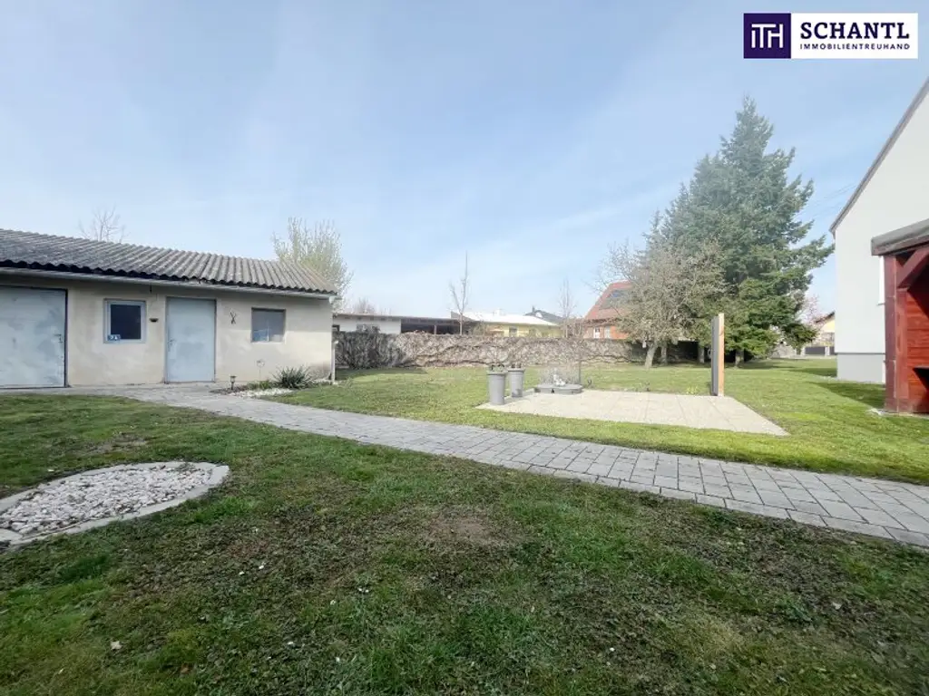 Ein Zuhause mit Raum für Leben, Generationen und Zukunft! Vielseitiges Ein- bis Zweifamilienhaus auf großem Grundstück nahe Lutzmannsburg!