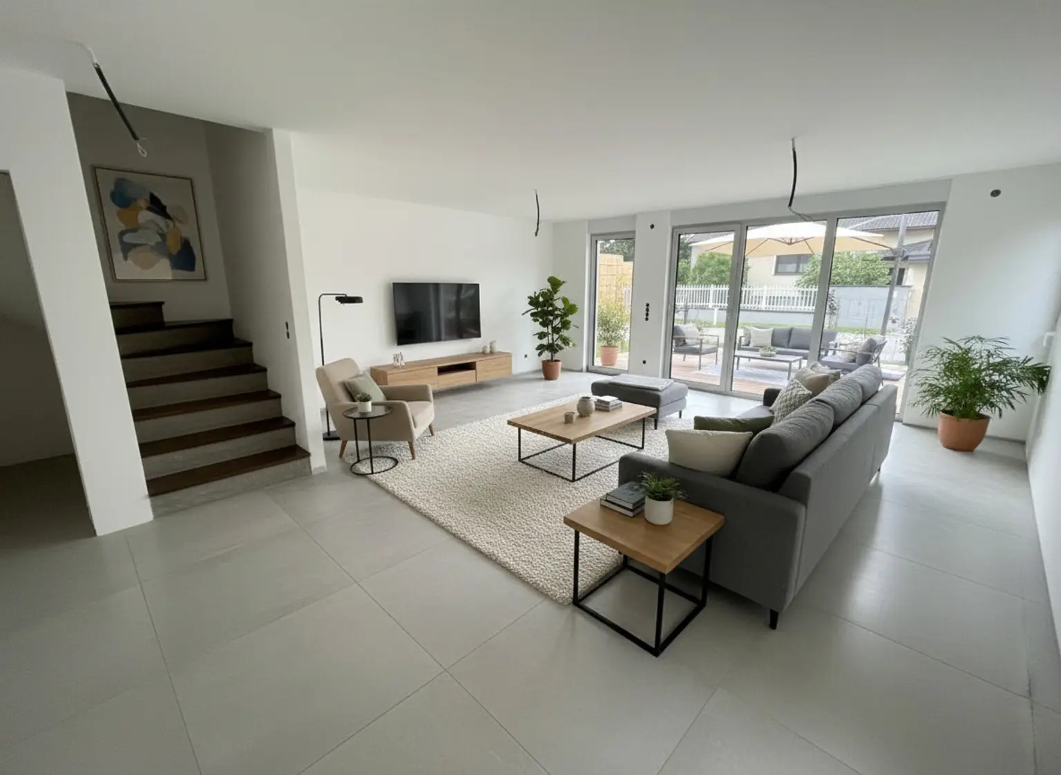 Wohnbereich: KI generiert Einrichtung