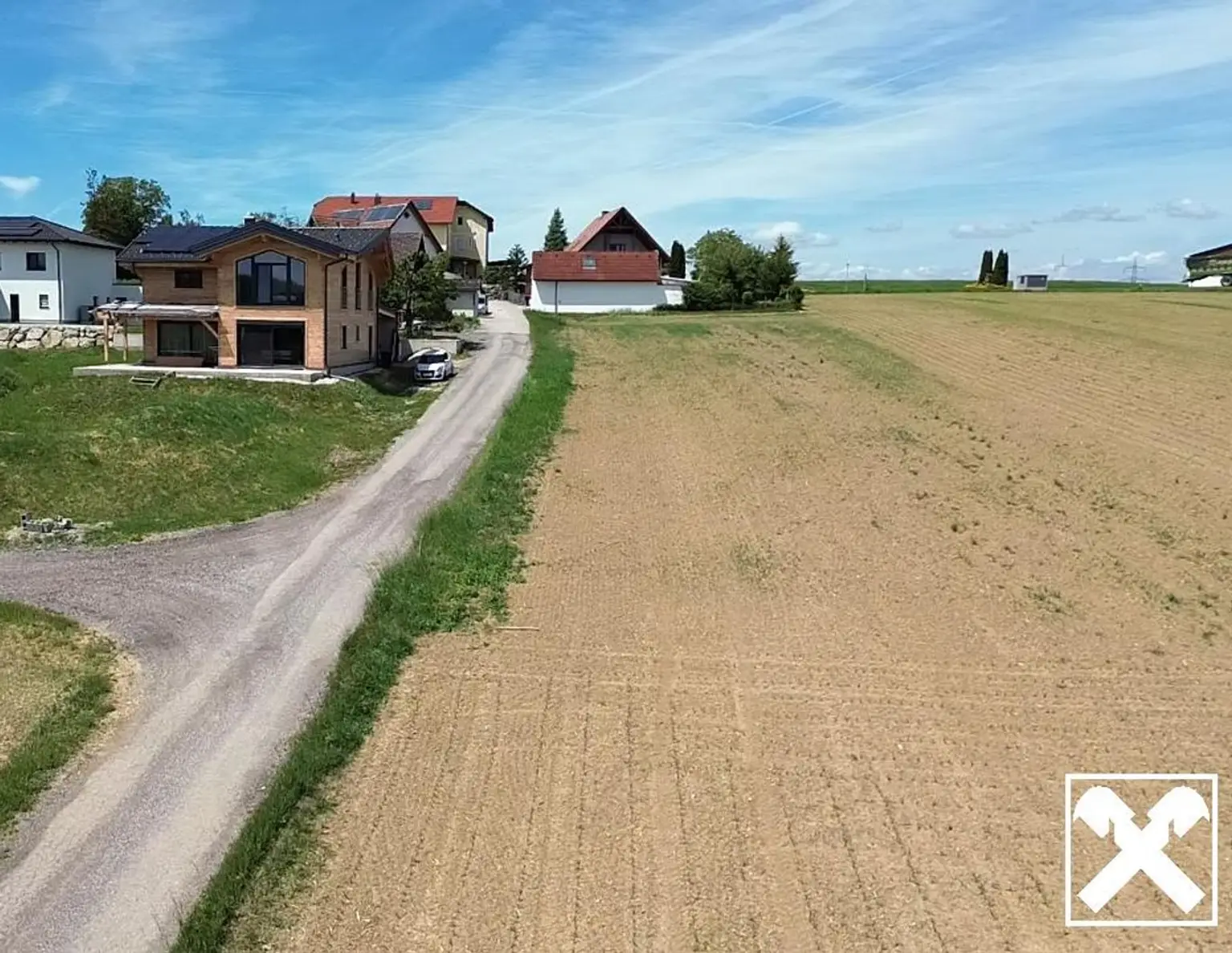 Baugrundstück 747 m2 (aufgeschlossen) in 3313 Wallsee - Igelschwang, Widmung: BA