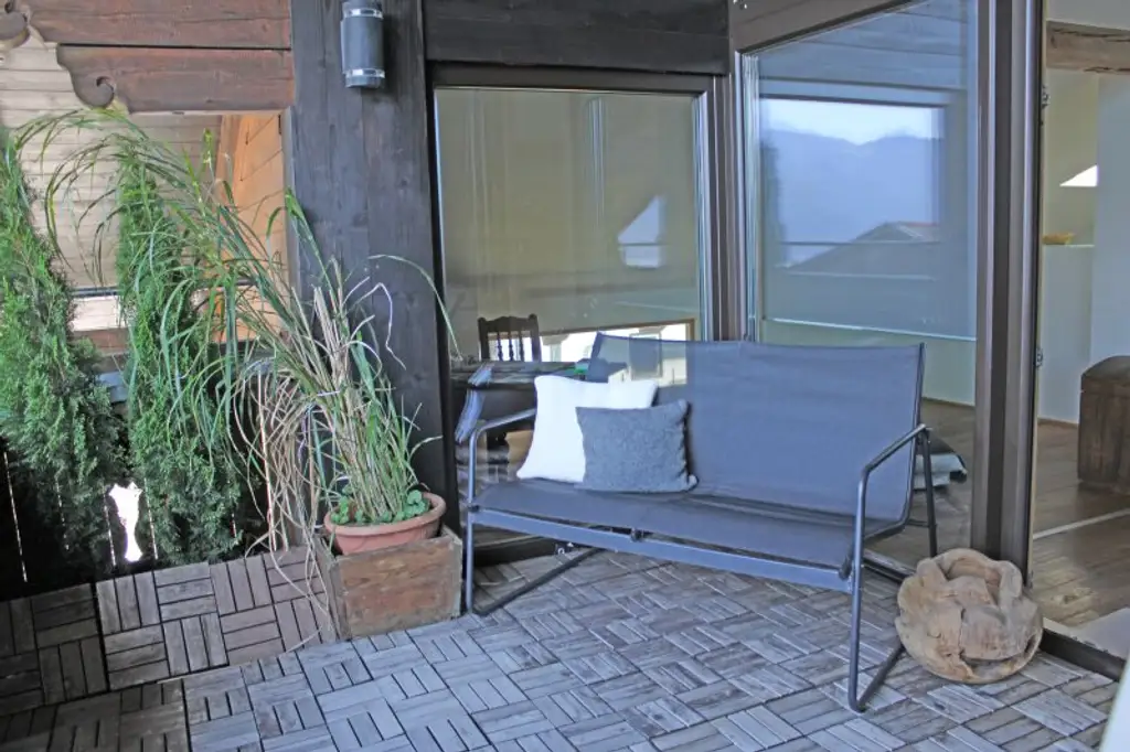 Modernes Penthouse mit Garten und Blick über das Inntal!