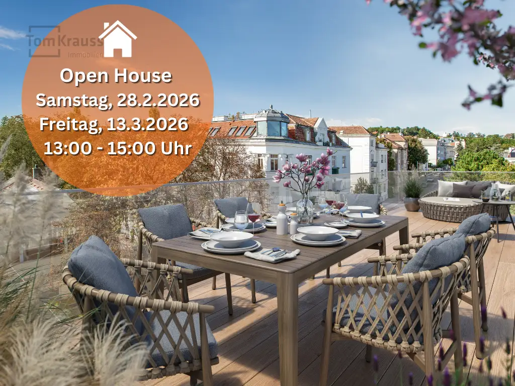 PENTHOUSE MIT PANORAMA-DACHTERRASSE IN ABSOLUTER BESTLAGE VON 1190