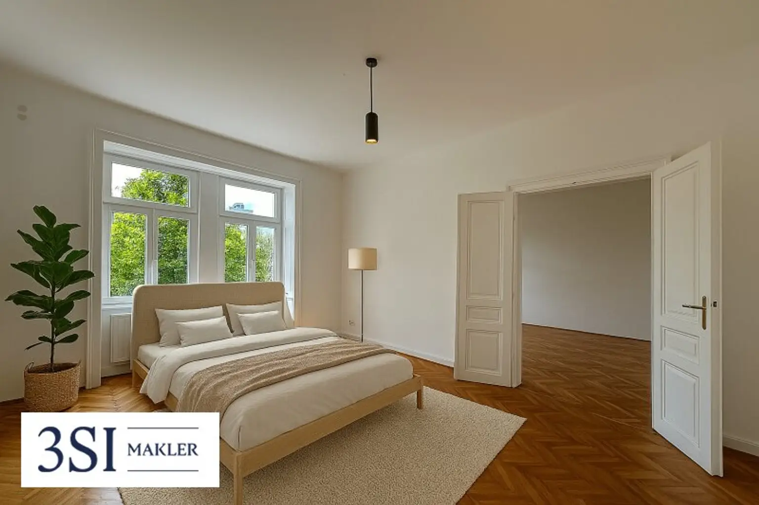 3-Zimmer Altbauklassiker direkt beim Donaukanal