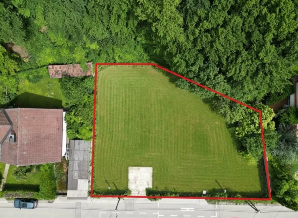 Villenbaugrund (aufgeschlossen!) mit 962 m² in Weidlinger Ruhelage