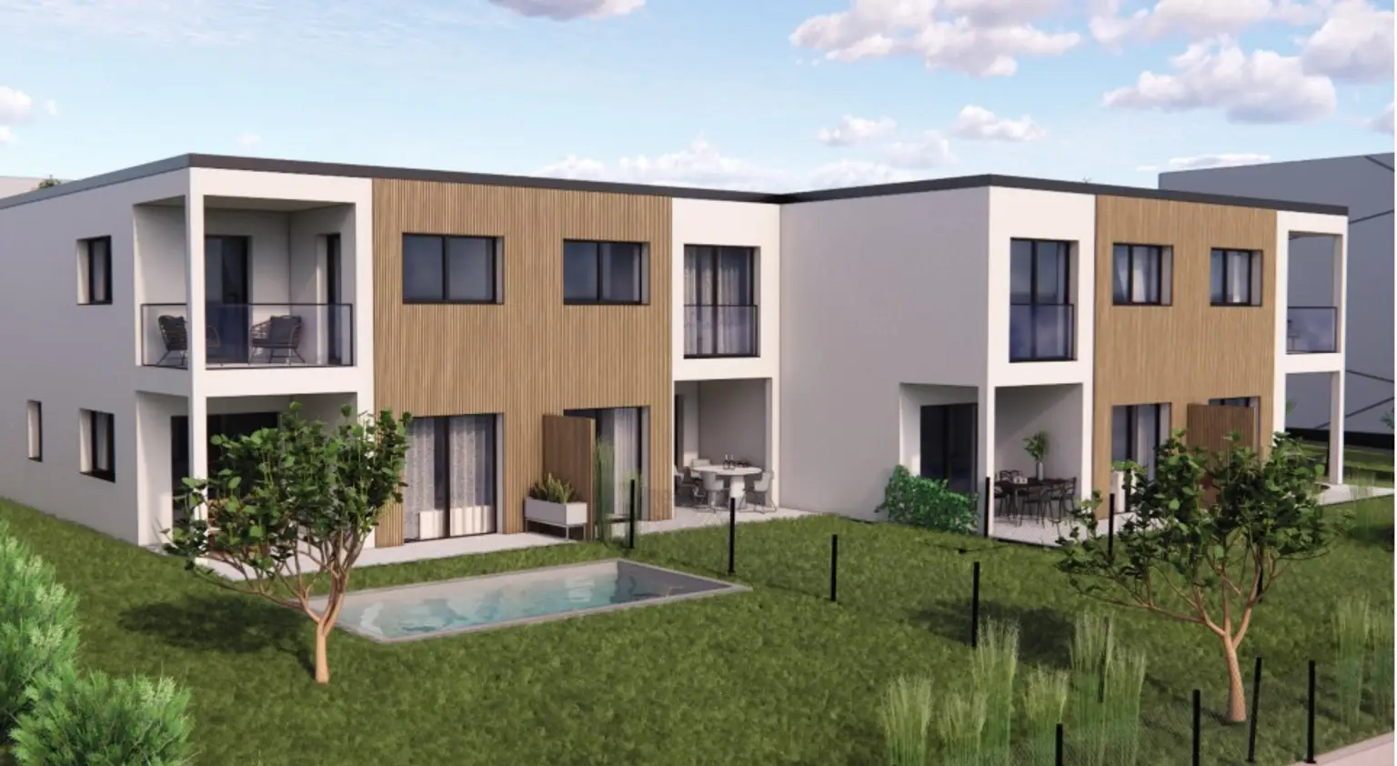 4 Reihenhäuser in Eisenstadt ~ von 101 m² - 128 m² ~ ab € 479.000,00