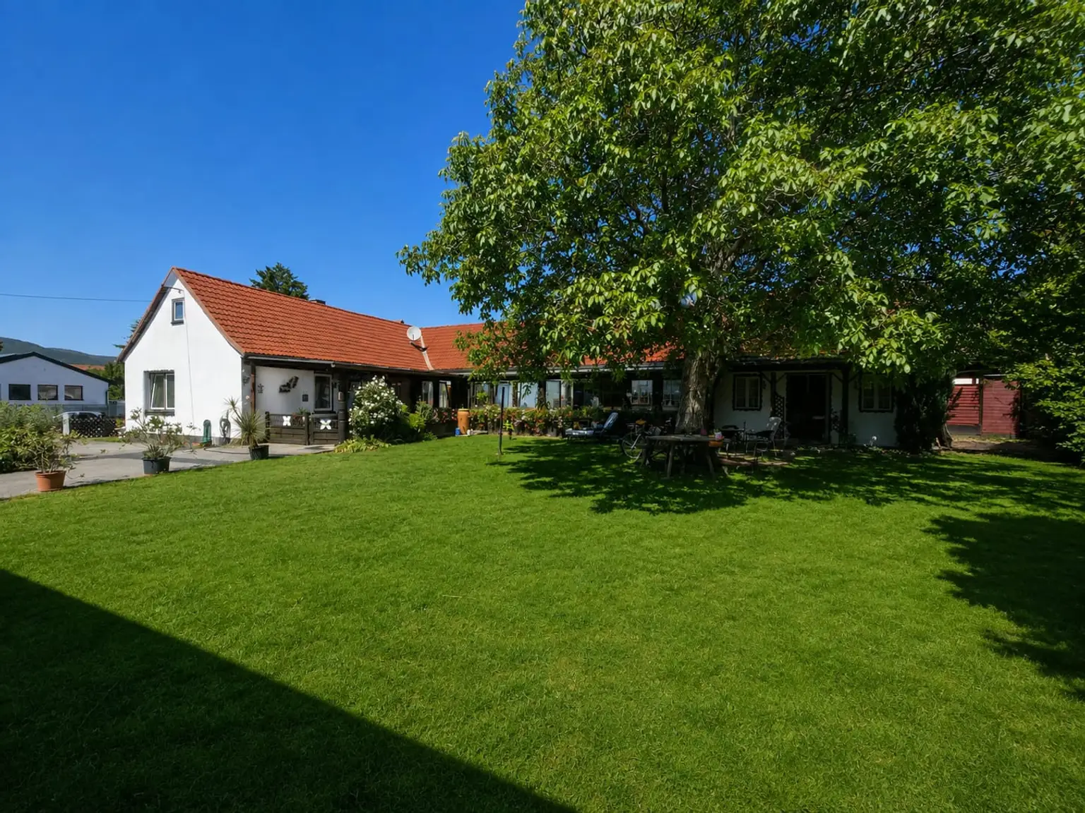 riesiger Garten