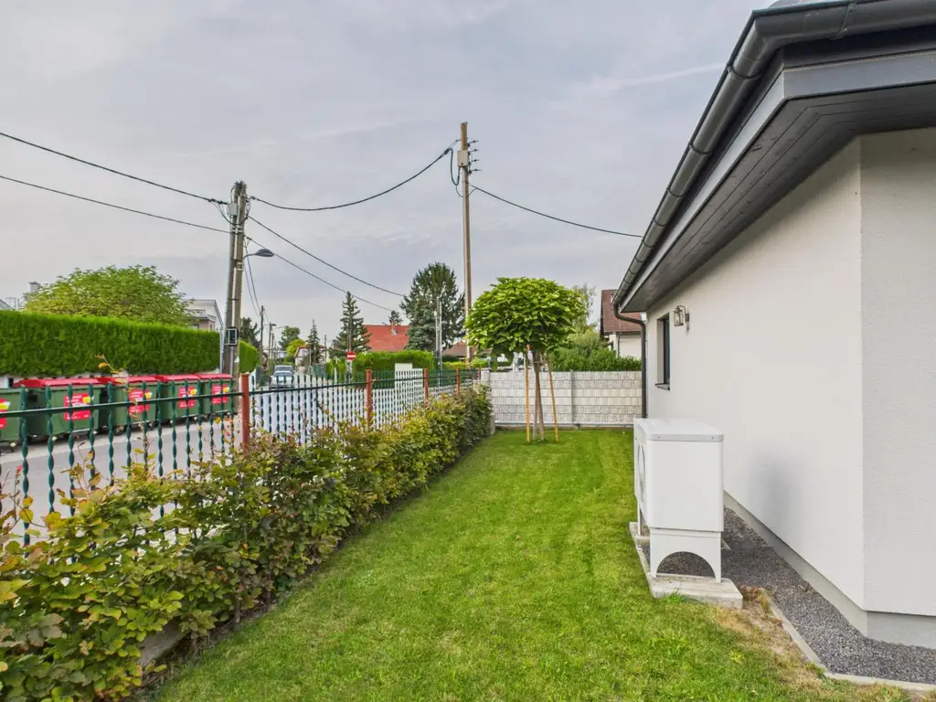 Bungalow auf Eigengrund in sehr ruhiger Lage mit großem Garten in Wien