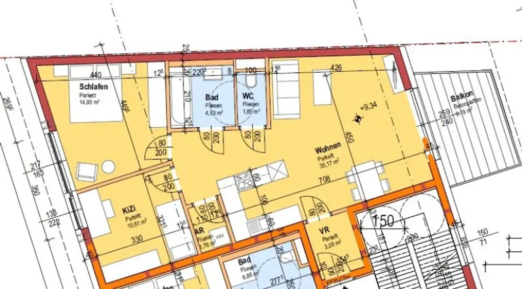 PROVISIONSFREI – Stilvolle 3-Zimmer-Wohnung in Wels: Ihr neues Zuhause mit Balkon & Tiefgarage!