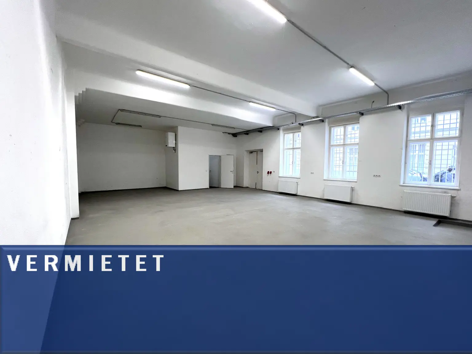 VERMIETET Praterstraße - Fläche im Innenhof