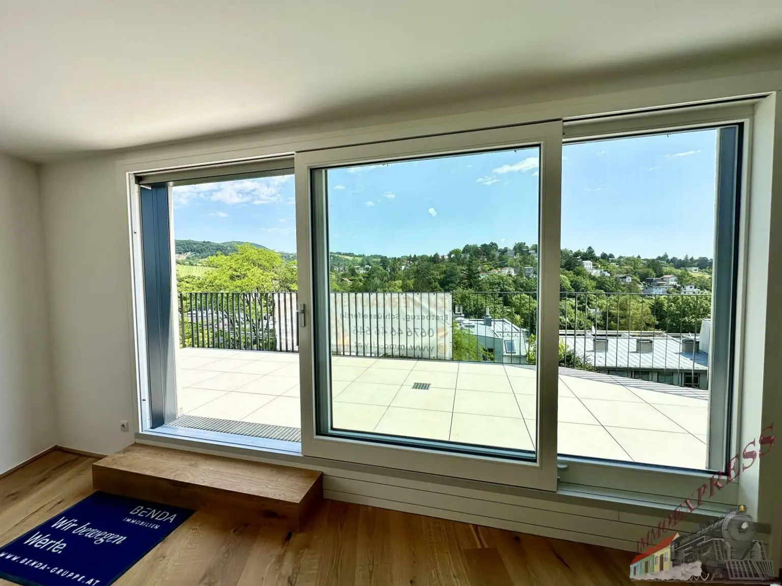 Neuer Preis! Wohntraum (Top 6) 4-Zimmerwohnung + 32,71 m² Balkon, Erstbezug, Erstklassige Ausstattung, Neubau, luxuriös + Garage