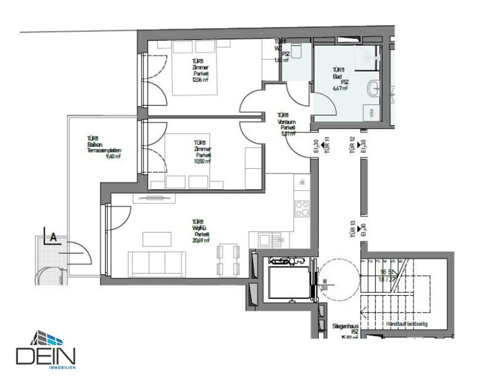 IN BAU! 19 TRAUMHAFTE 2-4 ZIMMER NEUBAUWOHNUNGEN MIT FREIFLÄCHEN AUF EIGENGRUND IN ESSLING!