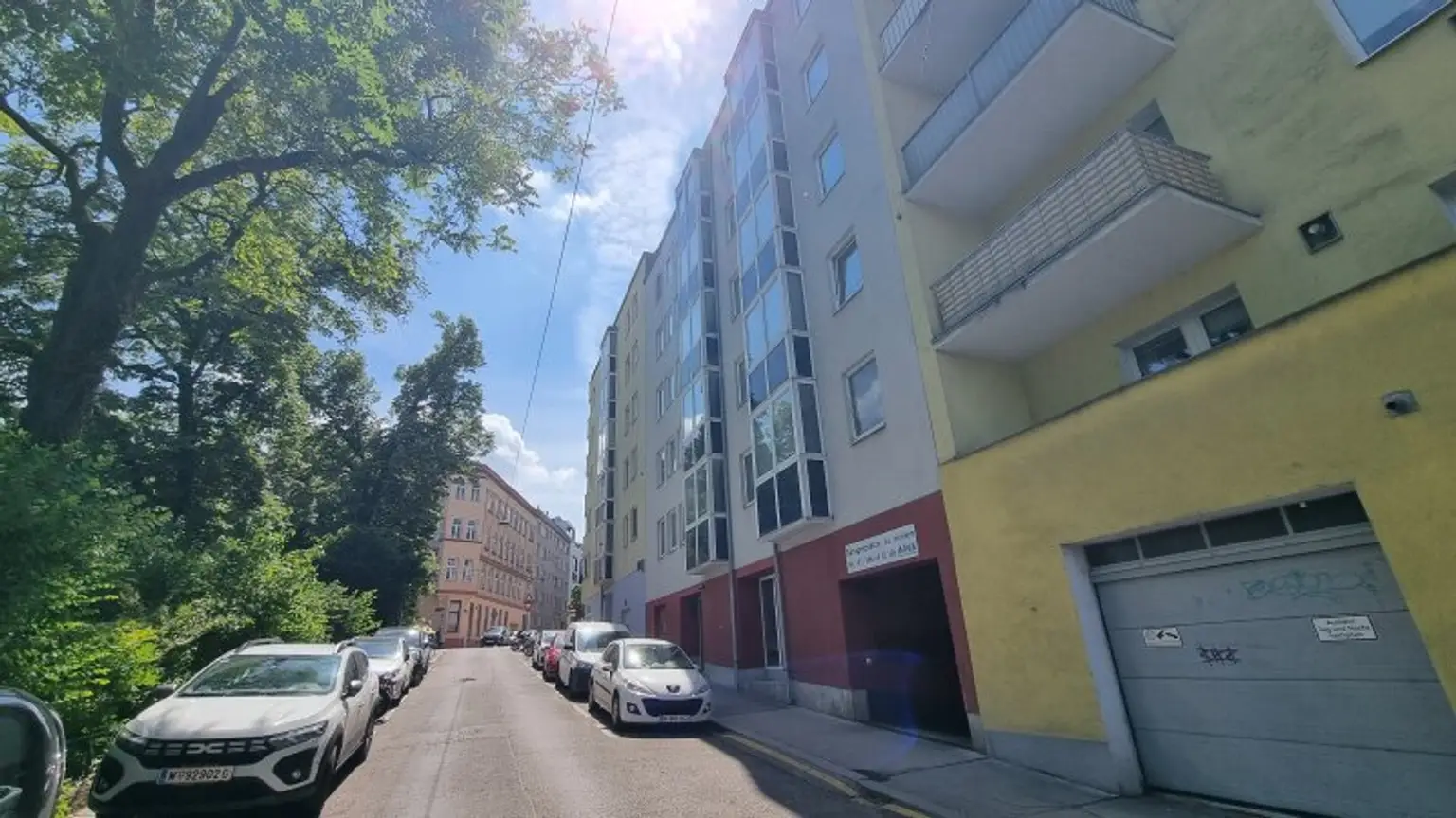 Traumhafte 2-Zimmer-Wohnung mit herrlichem Grünblick direkt am Schubertpark